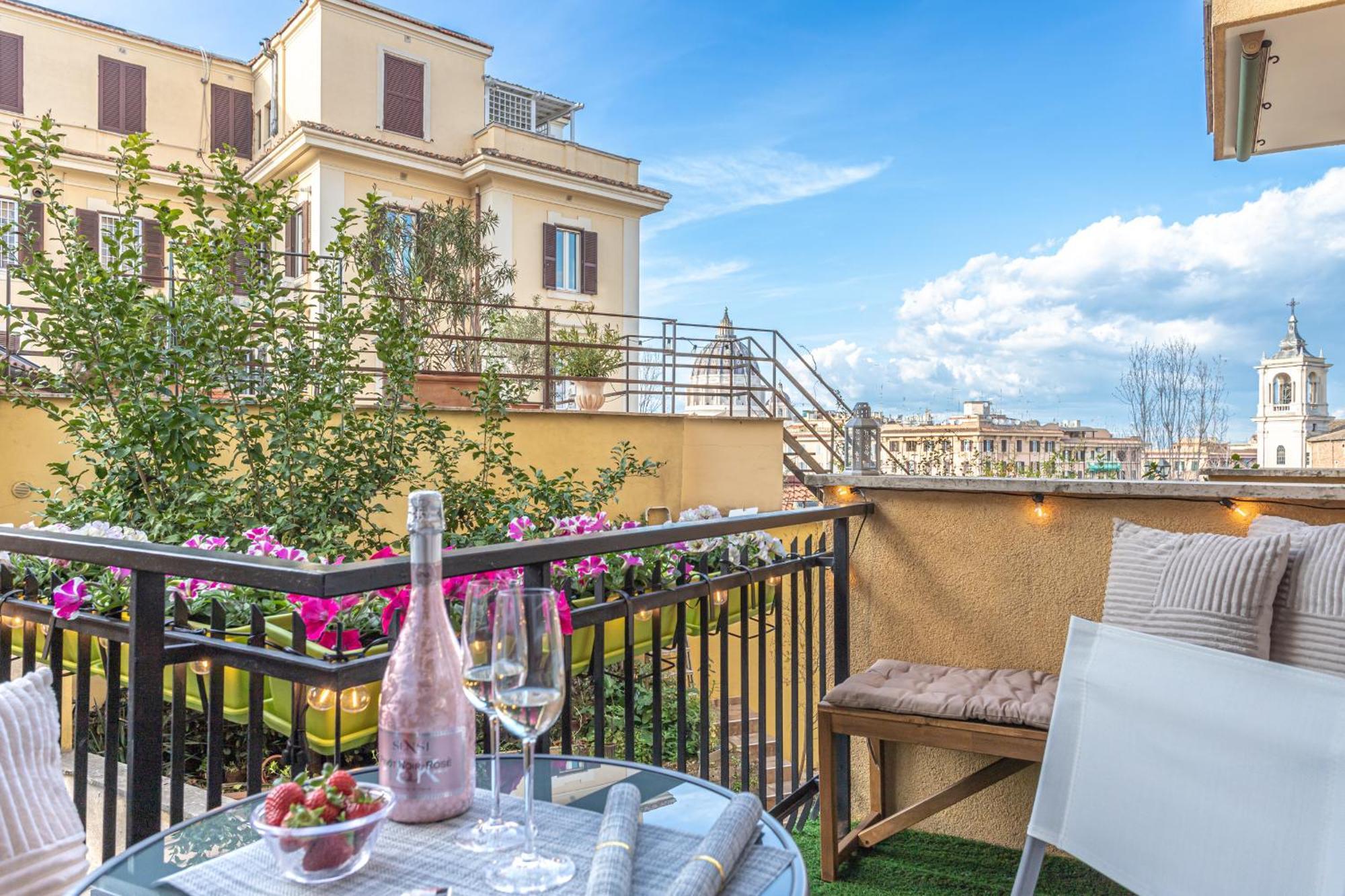 Appartement San Pietro Panoramic View à Rome Extérieur photo